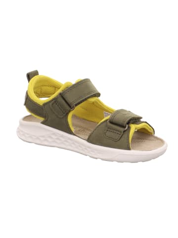 superfit Sandale LAGOON MIDI in Grün/Gelb