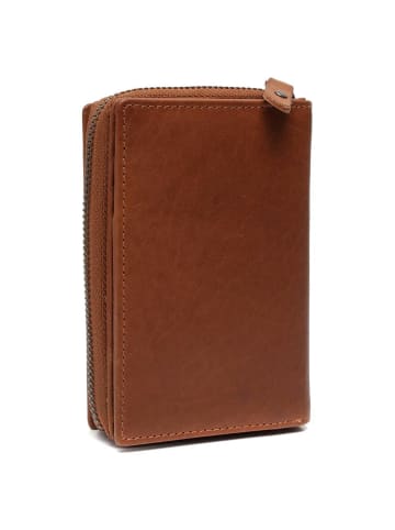 The Chesterfield Brand Dalma - Geldbörse 16 cc 13 cm RFID (black) in cognac