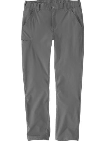 CARHARTT Arbeitshose "Force Slim Sun Defender™ Pant" in Grau