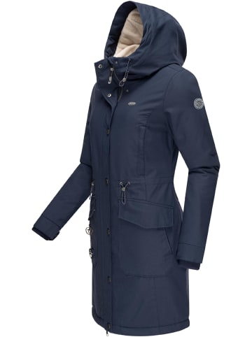 ragwear Wintermantel Reloved Remake II Intl. in Navy