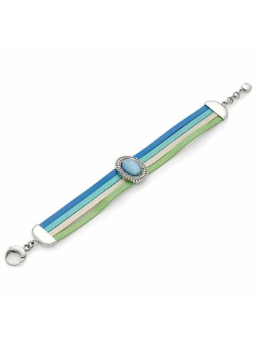 LEONARDO Armband für Damen in blau