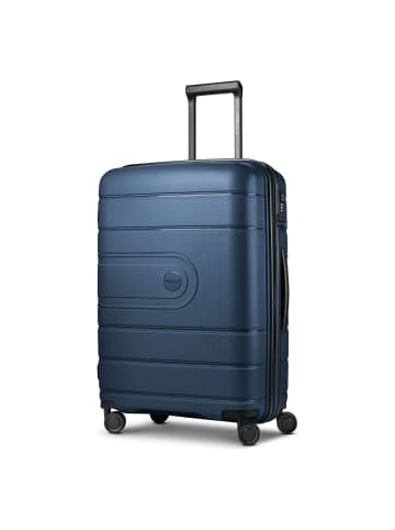 Redolz Essentials 11 4 Rollen Trolley 66 cm mit Dehnfalte in midnight blue
