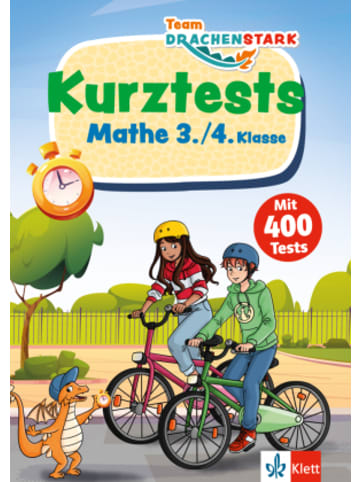 KLETT LERNTRAINING  Buch - Klett Team Drachenstark: Kurztests Mathematik 3./4. Klasse