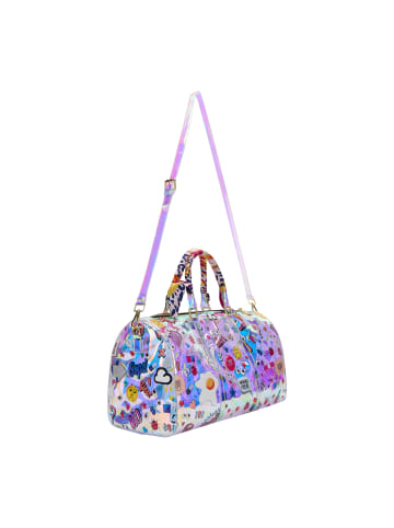 myMo Women Tote Bag in Blue Multicolor