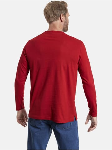 Jan Vanderstorm Langarmshirt NIELSON in rot