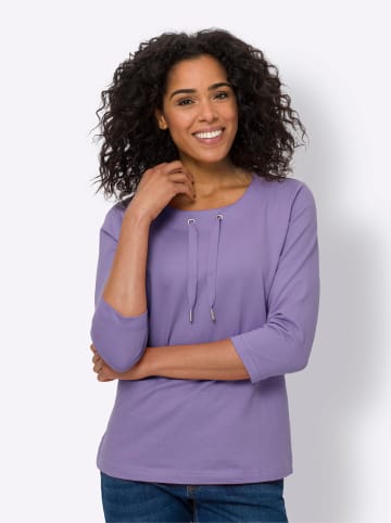Sieh an! Sweatshirt in lavendel