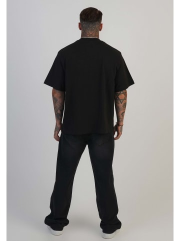 SikSilk T-Shirt Logo in Black