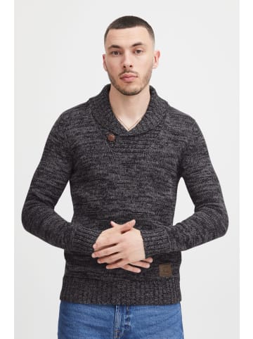 !SOLID Strickpullover SDPhil 21102157ME Strickpulli in Melange-Optik in Schwarz