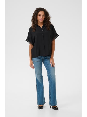 CULTURE Hemd CUcian Relaxed fit in Black