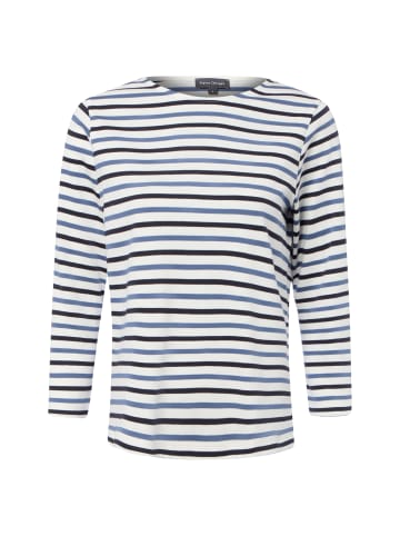 Franco Callegari Langarmshirt in weiß blau