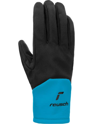 Reusch Fingerhandschuhe Vertical TOUCH-TEC™ in 7782 black/bachelor button