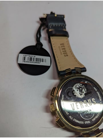 Versace Analoguhr für Herren in blau