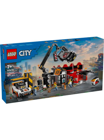 LEGO City 60472 Schrottplatz mit Autos