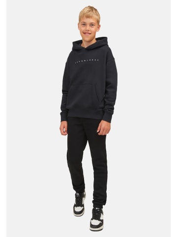JACK & JONES Junior Hoodie 'Star' in schwarz