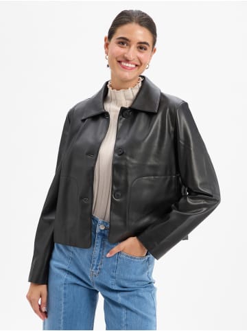 Someday Jacke Neather in schwarz