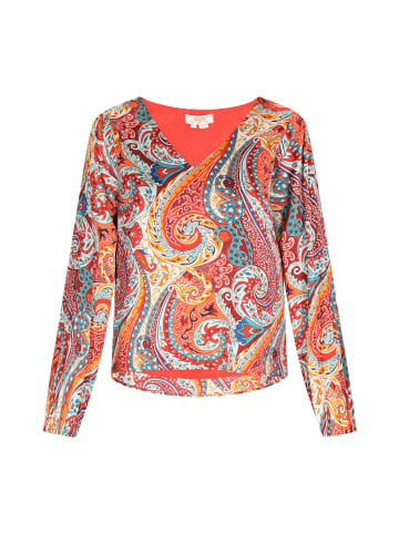 usha FESTIVAL Damen Blouse in Orange Mehrfarbig