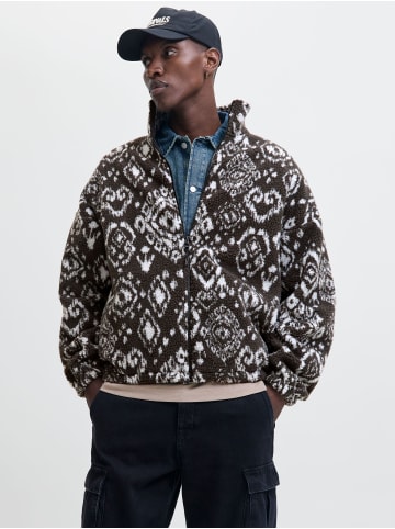 Jack & Jones Fleece Sweatshirt in Asphalt