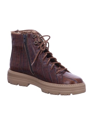 Paul Green Schnürstiefelette in braun