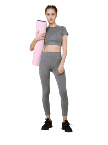 Onamaste Legging Anja in Grau