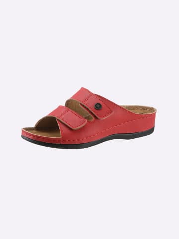 Franken-Schuhe Pantolette in rot