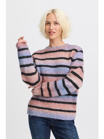 PULZ Jeans Strickpullover PZMARINA Pullover 50208184 modebewusster Pullover in Pink