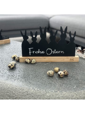 UNUS Aufsteller Frohe Ostern Oster-Silhouette in Schwarz