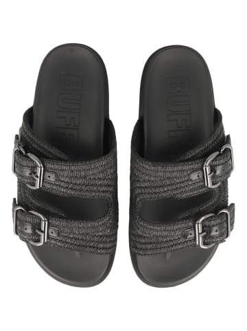 Buffalo Pantolette Raya Ari Bo in schwarz