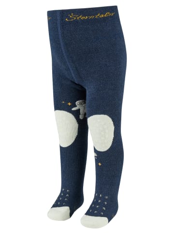 Sterntaler Krabbelstrumpfhose Astonaut in blau melange