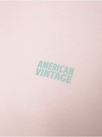 American Vintage Sweatshirt in rosa