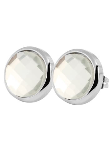 Adeliás Damen Ohrringe – Ohrstecker aus Edelstahl in silber