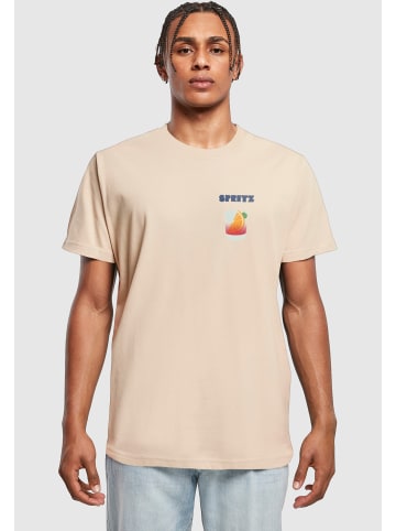 Mister Tee Mister Tee Herren Vintage Spritz Tee in sand
