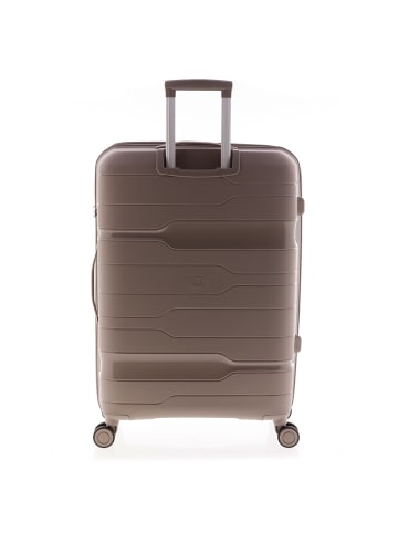 Gladiator 3800 4 Rollen Trolley 77 cm mit Dehnfalte in beige