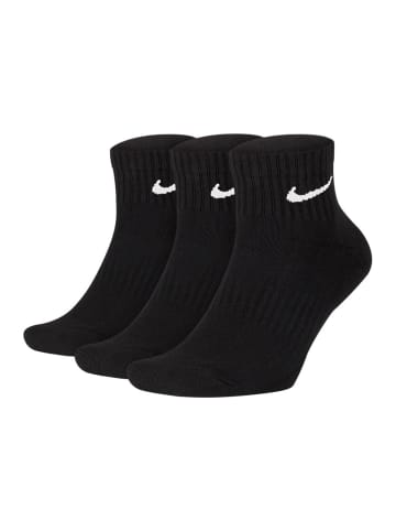 Nike Socken 3er Pack in Schwarz