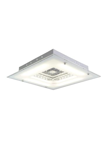 näve LED Deckenleuchte "BANGKOK" in weiß - (L)44 cm x (B)44 cm x (H)13 cm - EEK F