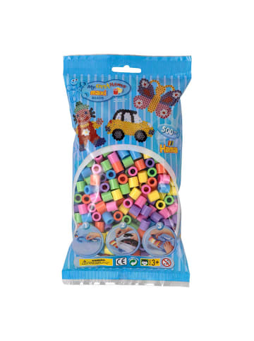 Hama Beutel mit 500 Maxi-Bügelperlen neon - ab 3 Jahren