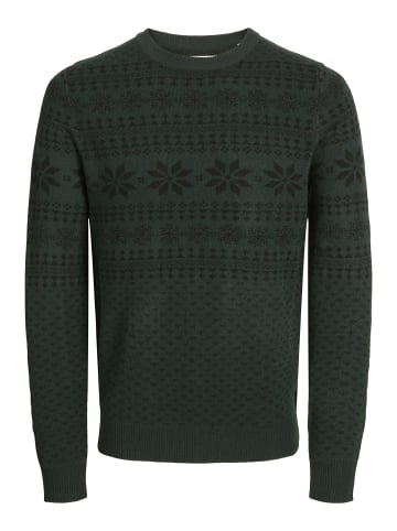 Jack & Jones Strickpullover in Scarab