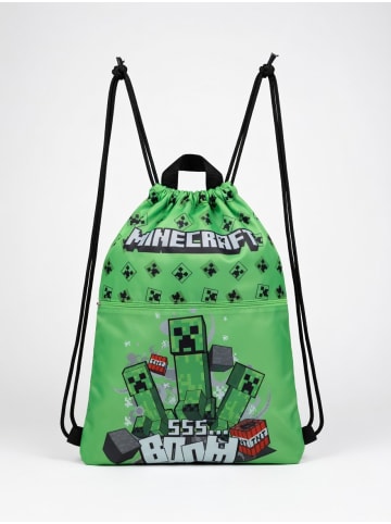Minecraft Minecraft Creeper Turnbeutel, Schwimmbeutel in grün