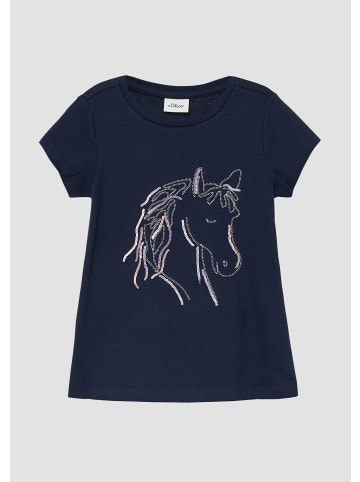 s.Oliver T-Shirt in 5952_navy