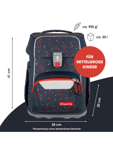 Step by Step 2IN1 PLUS „Wild T-Rex Taro“, 10-teilig, grün in Anthrazit Triangles