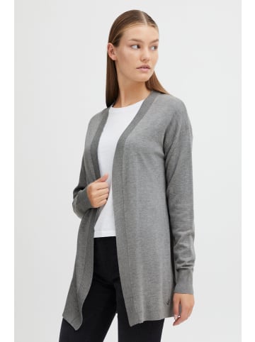 Oxmo Strickjacke in grau