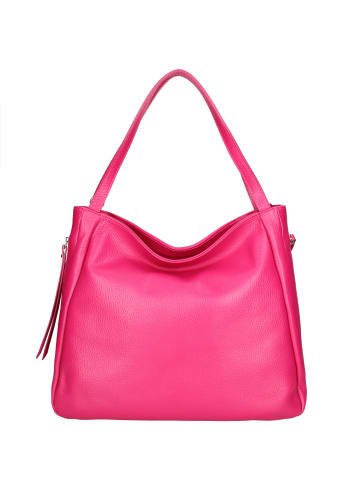 ROBERTA ROSSI Schultertasche in FUCHSIA