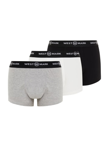 Westmark London Retro Short / Pant Oscar in Black / Ecru / Gray