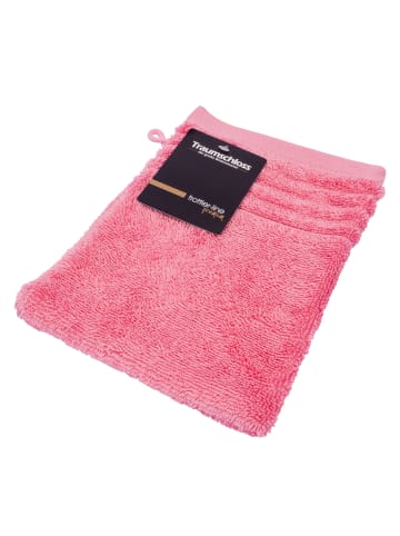 Traumschloss Frottier-Line Premium Waschhandschuh in pink