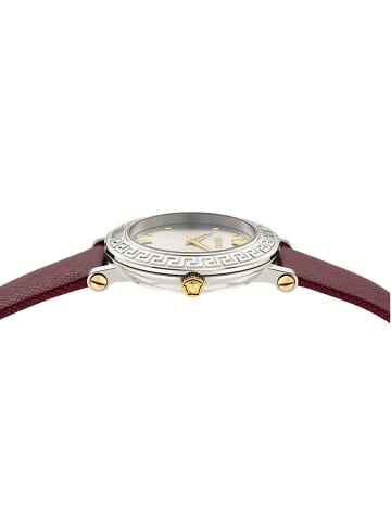 Versace Analoguhr für Damen in rot