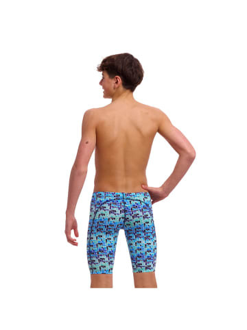 Funky Trunks Jack Stack Jammer Badeshorts Chlor und Salzwasserbeständig in blau