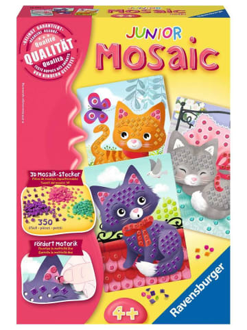 Ravensburger Beschäftigungsspiel Mosaic Junior Cats 4-99 Jahre in bunt