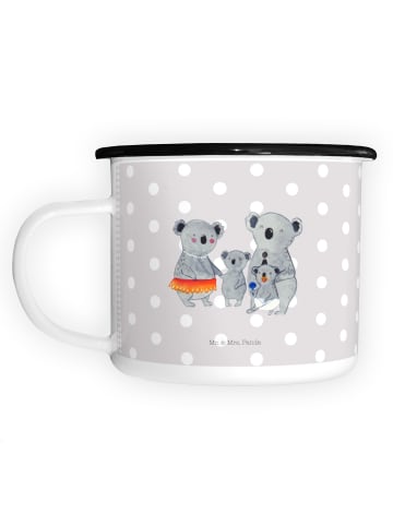 Mr. & Mrs. Panda Teetasse Koala Familie ohne Spruch in Grau Pastell