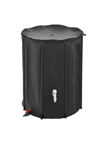 casa.pro Regenwassertank in Schwarz (V)500l (D)80cm (H)98cm