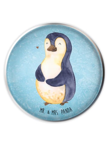 Mr. & Mrs. Panda Stöpsel Pinguin Diät ohne Spruch in Eisblau