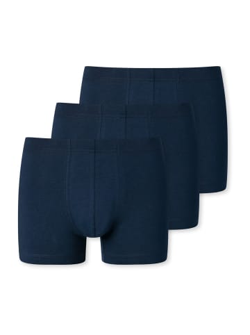 Schiesser Retroshorts 3er-Pack 95/5 in Dunkelblau